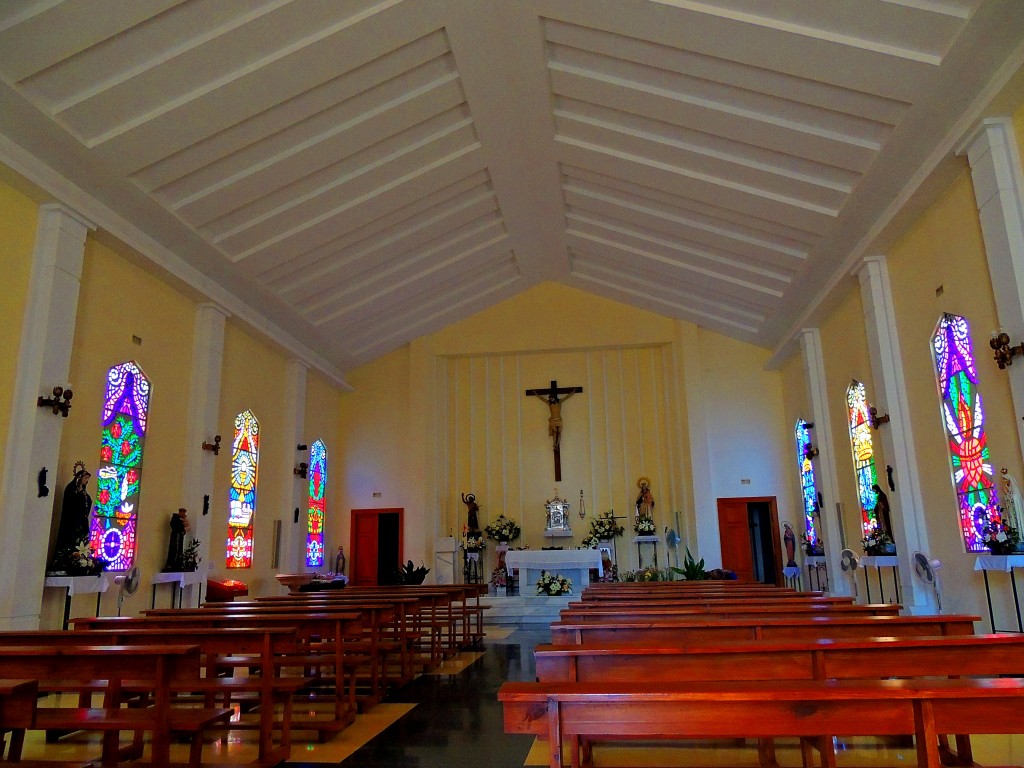 Foto: Interior Iglesia - Montecorto (Málaga), España