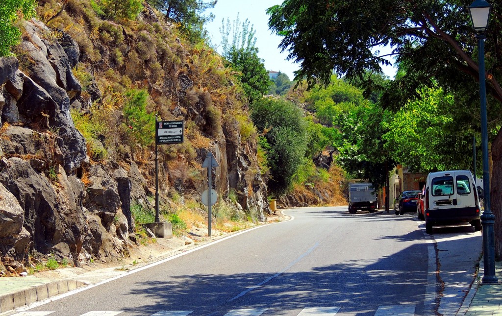 Foto: Calle Consejo deEuropa - Monda (Málaga), España