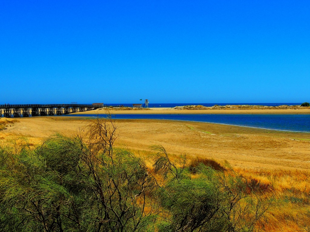 Foto: Hacia Punta Gaviota - Isla Cristina (Huelva), España