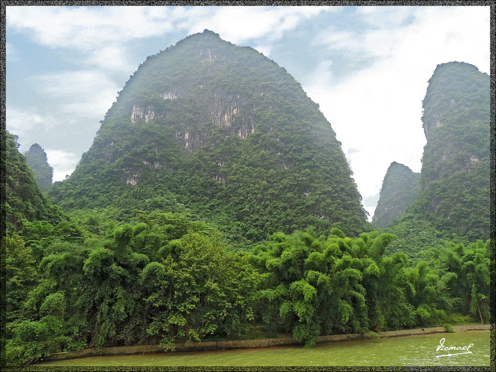 Foto: 140611-122 GUILIN  PASEO RIO LI - Guilin (Guangxi), China