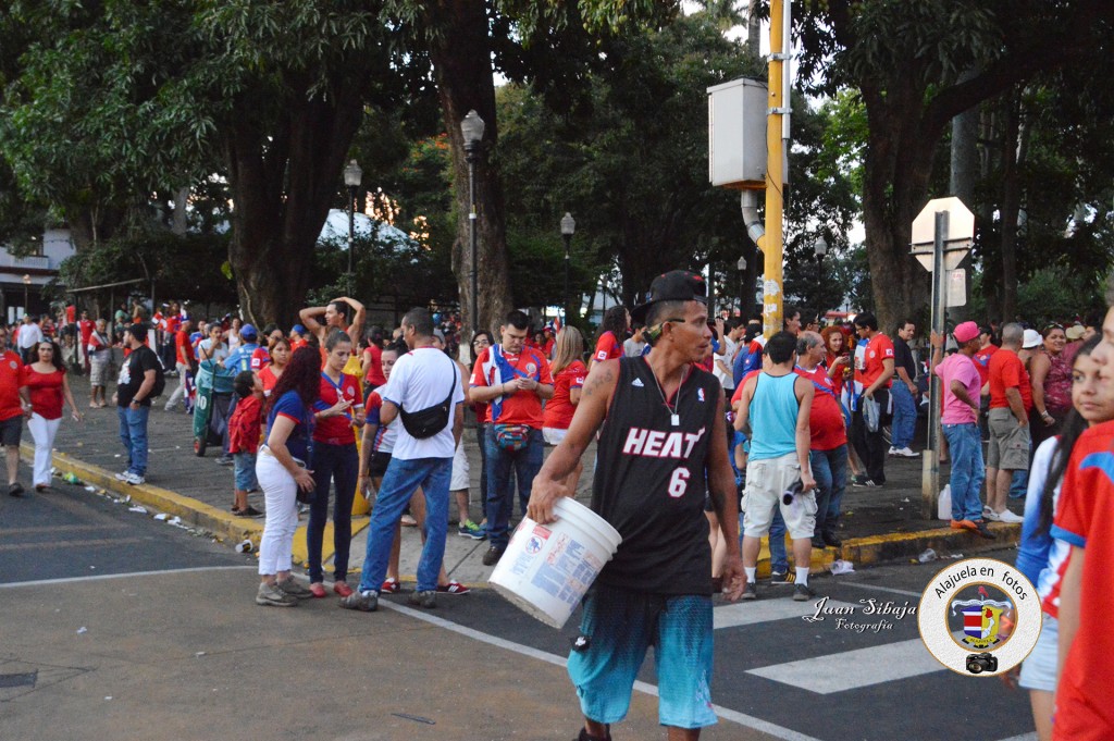 Foto: COSTA RICA PASA A CUARTOS DE FINAL EN EL MUNDIAL 2014 - Alajuela, Costa Rica