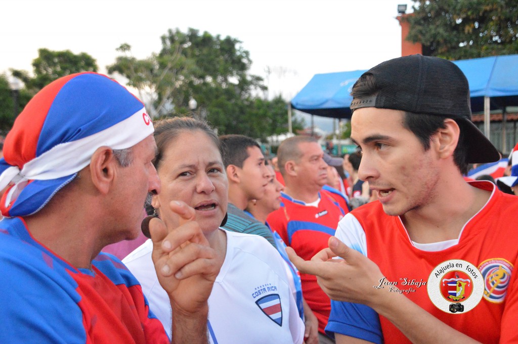 Foto: COSTA RICA PASA A CUARTOS DE FINAL EN EL MUNDIAL 2014 - Alajuela, Costa Rica