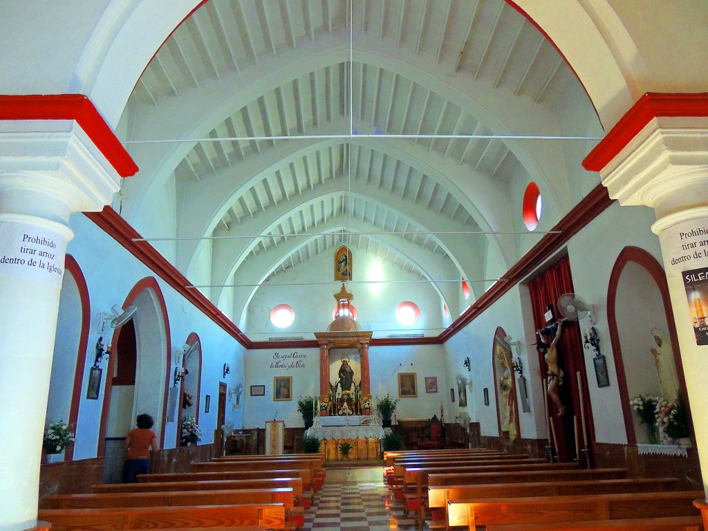 Foto: Interior Iglesia San Pedro - Coripe (Sevilla), España