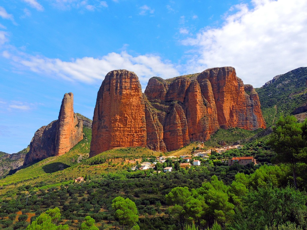 Foto de Riglos (Huesca), España