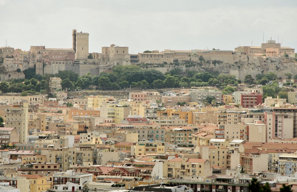 Foto: Vista de la ciudad - Cagliari (Sardinia), Italia