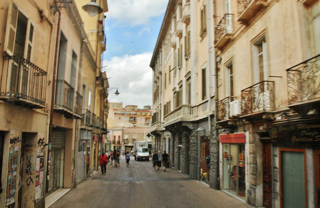 Foto: Vista de la ciudad - Cagliari (Sardinia), Italia