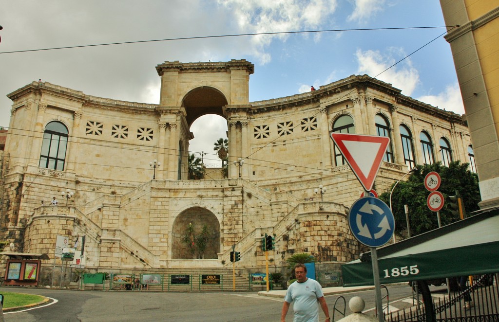 Foto: Bastión de San remy - Cagliari (Sardinia), Italia