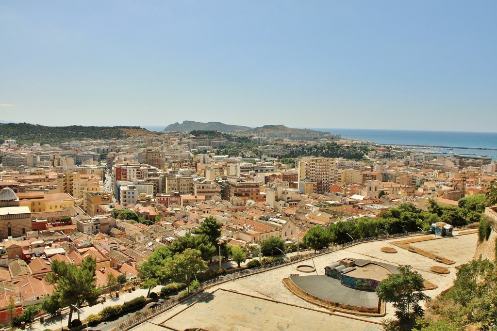 Foto: Vista de la ciudad - Cagliari (Sardinia), Italia