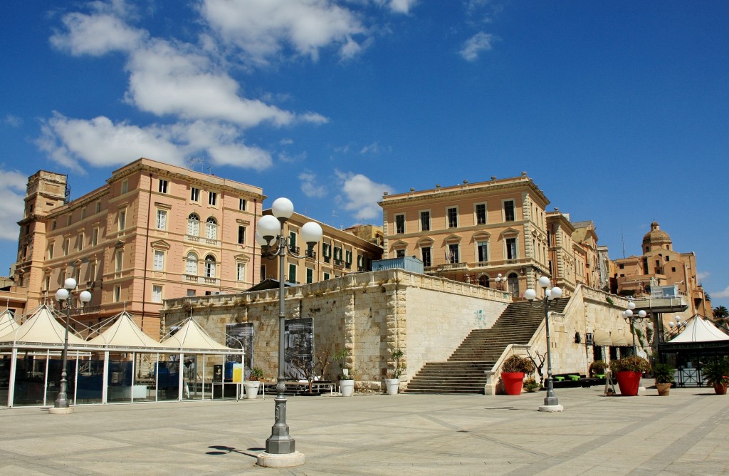 Foto: Bastión de San Remy - Cagliari (Sardinia), Italia