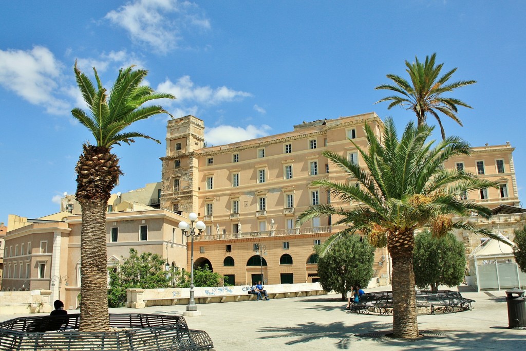 Foto: Bastión de San Remy - Cagliari (Sardinia), Italia