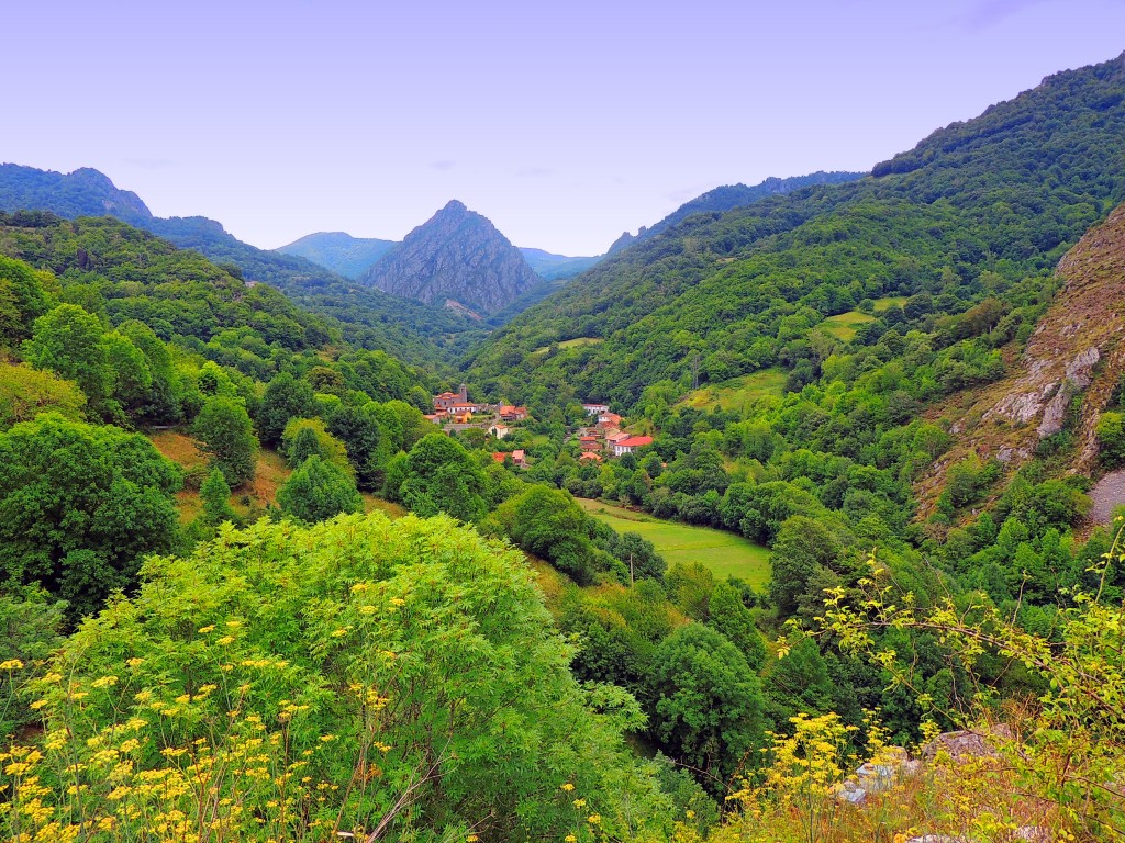 Foto de Ribota (Asturias), España