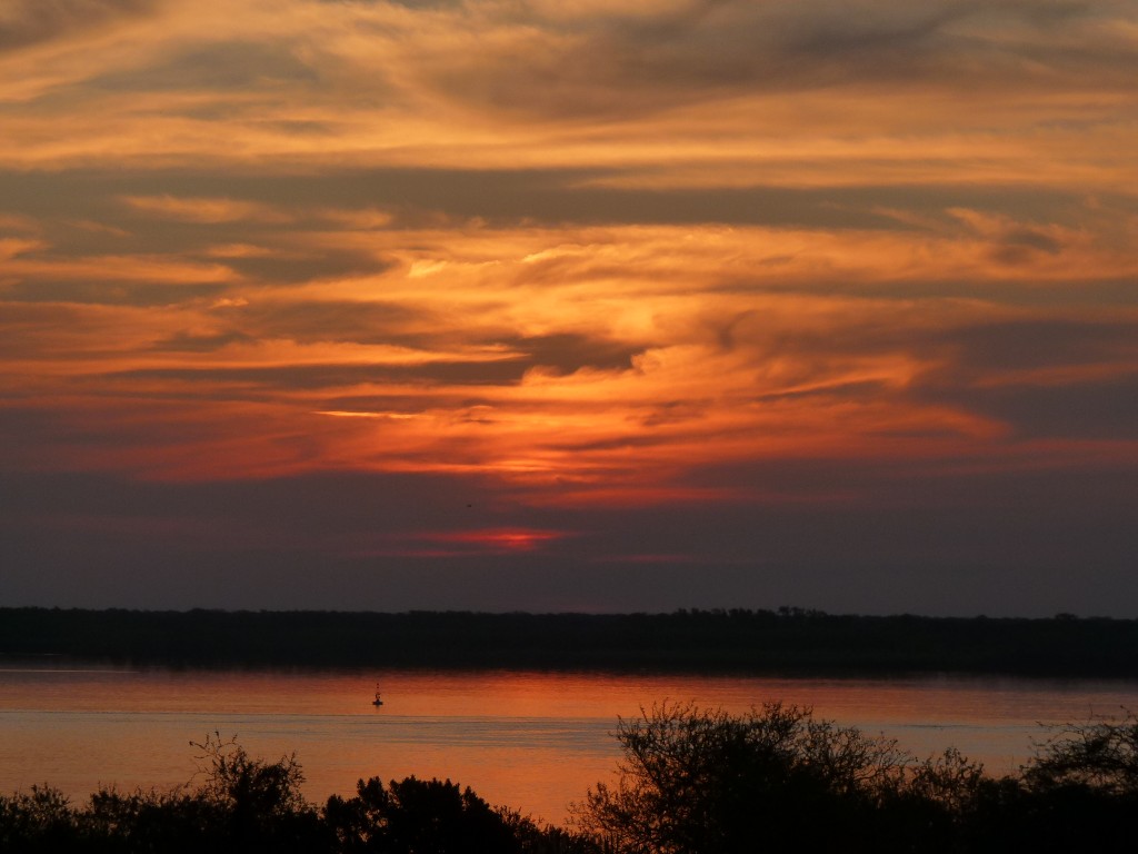 Foto: Ocaso en el Paraná - La Paz (Entre Ríos), Argentina