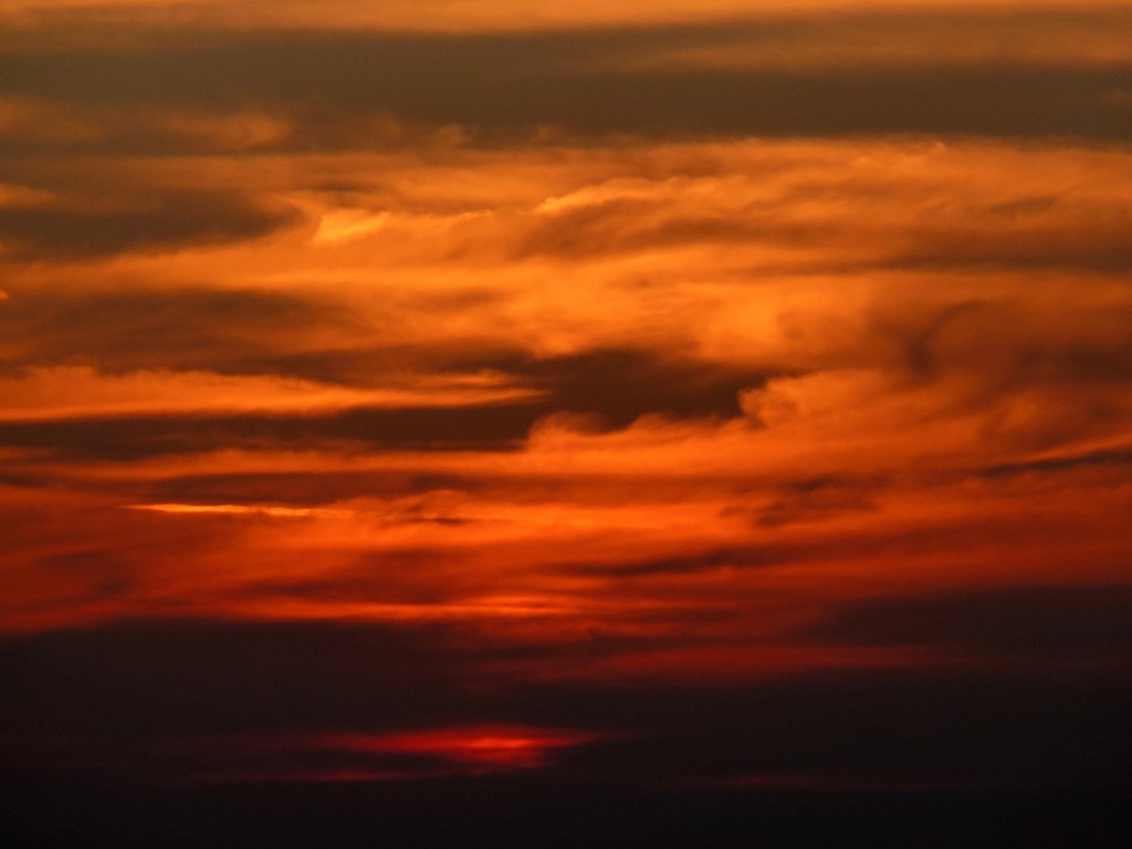 Foto: Ocaso en el Paraná - La Paz (Entre Ríos), Argentina