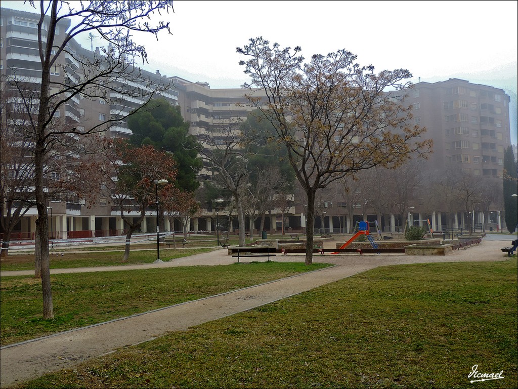 Foto: 150113-05 NIEBLA EN ZARAGOZA - Zaragoza (Aragón), España