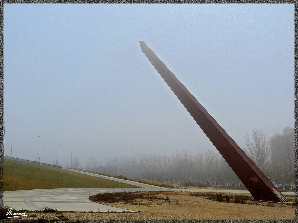 Foto: 150115-01 NIEBLA ZARAGOZANA - Zaragoza (Aragón), España