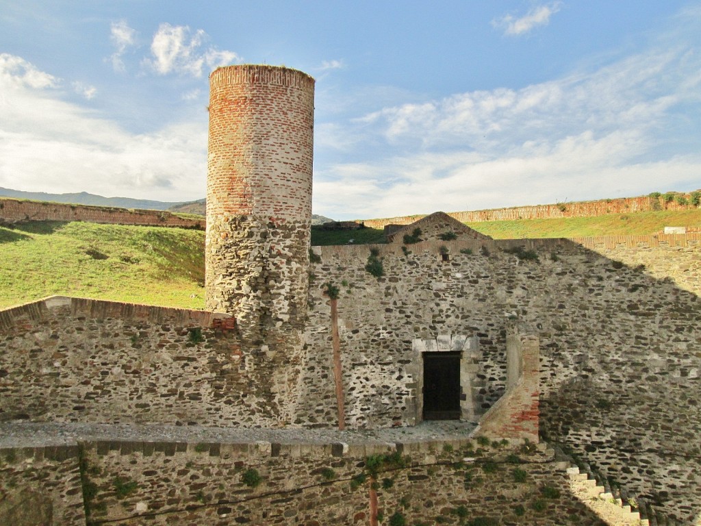 Foto: Castillo - Colliure (Languedoc-Roussillon), Francia