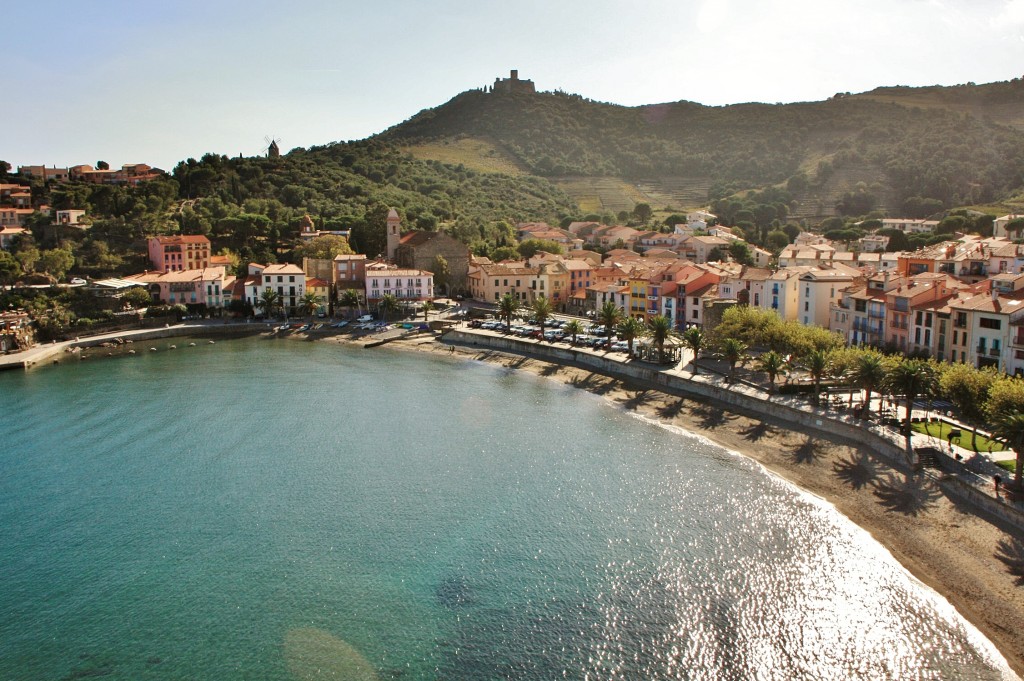 Foto: Vistas desde el castillo - Colliure (Languedoc-Roussillon), Francia