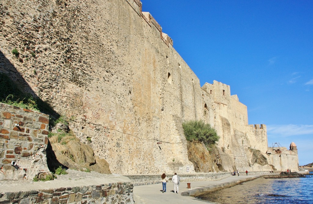 Foto: Castillo - Colliure (Languedoc-Roussillon), Francia