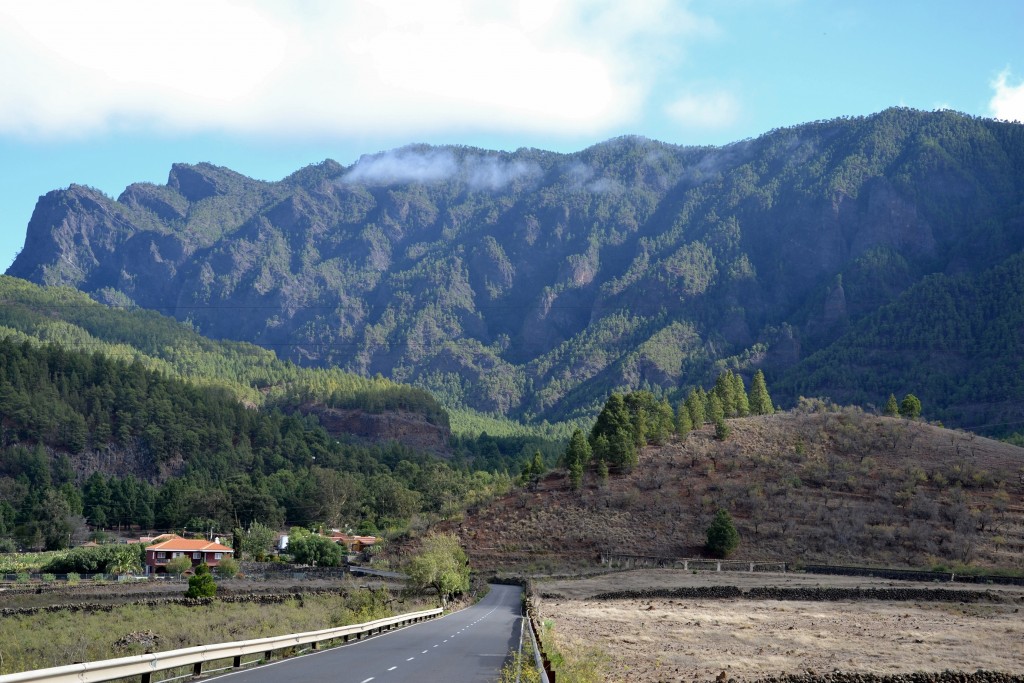 Foto: Carretera Caldera Taburiente - La Palma (Santa Cruz de Tenerife), España