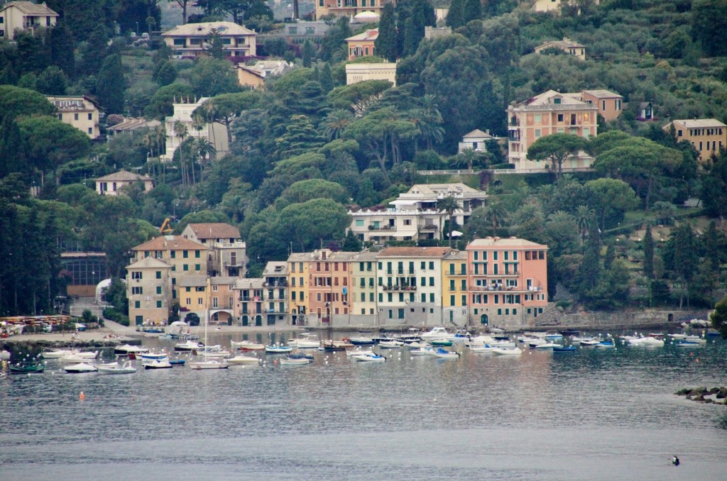 Foto: Vista de la ciudad - Rapallo (Liguria), Italia