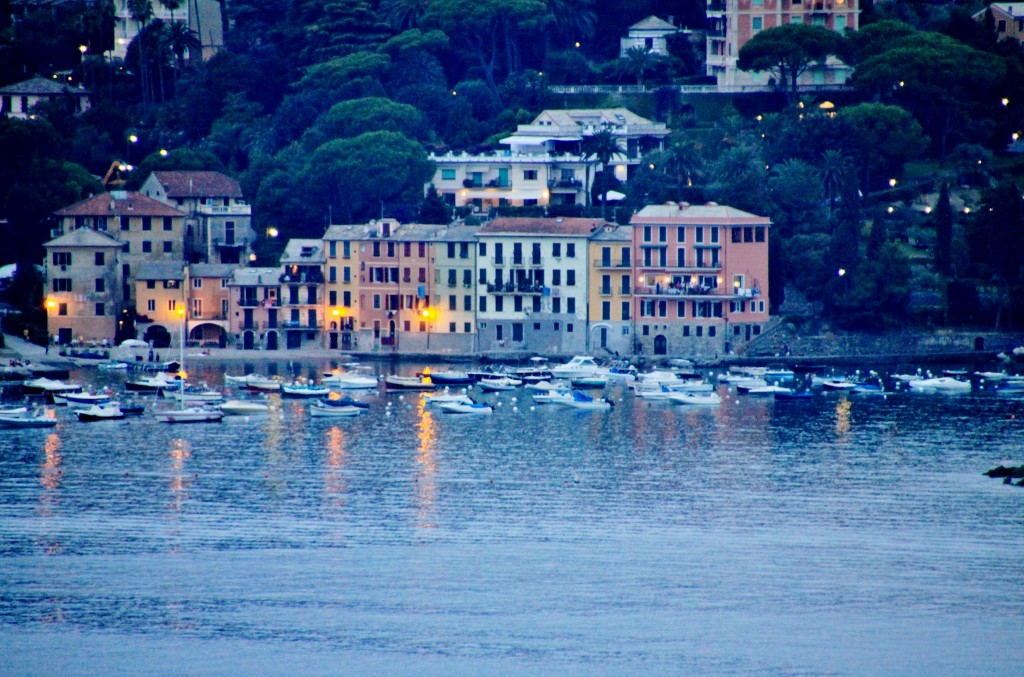 Foto: Vista de la ciudad - Rapallo (Liguria), Italia