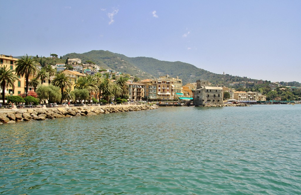 Foto: Vista de la ciudad - Rapallo (Liguria), Italia