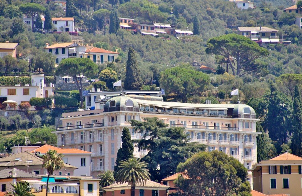 Foto: Vista de la ciudad - Rapallo (Liguria), Italia