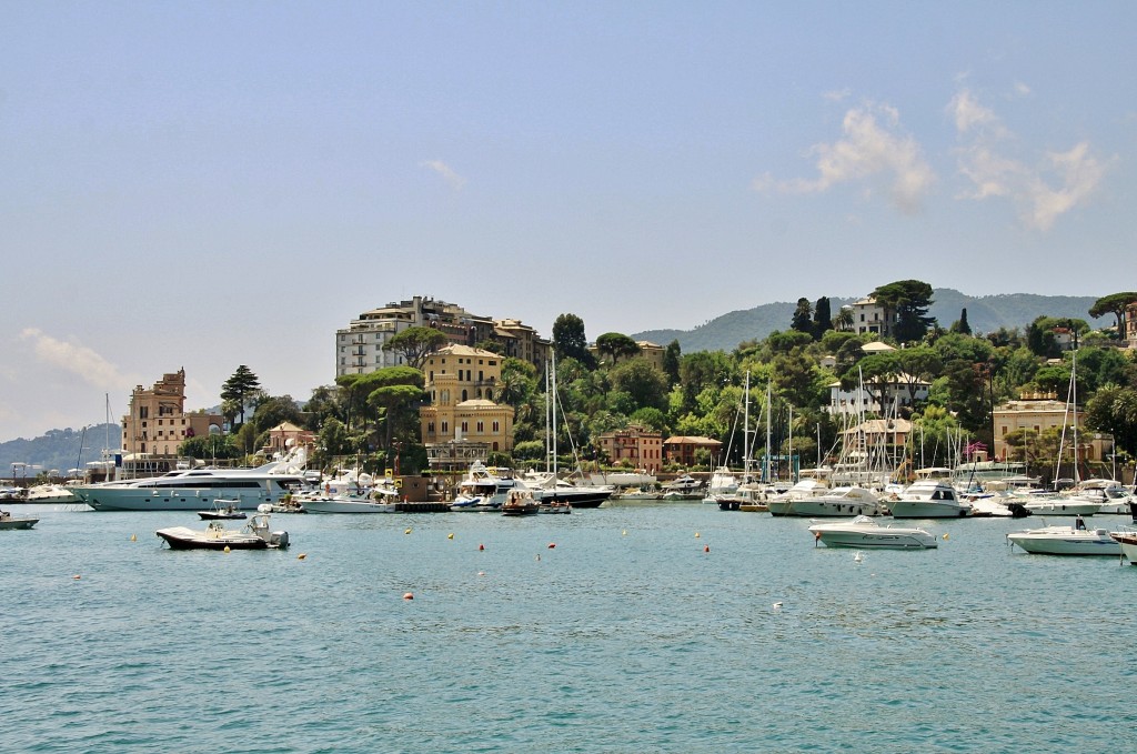 Foto: Vista de la ciudad - Rapallo (Liguria), Italia