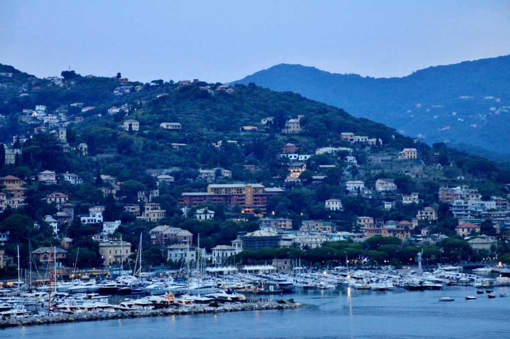 Foto: Vista de la ciudad - Rapallo (Liguria), Italia