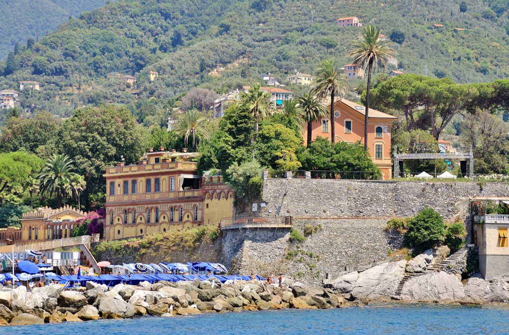 Foto: Vista de la ciudad - Rapallo (Liguria), Italia