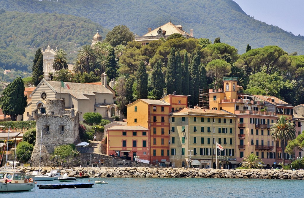 Foto: Vista de la ciudad - Santa Margherita Ligure (Liguria), Italia