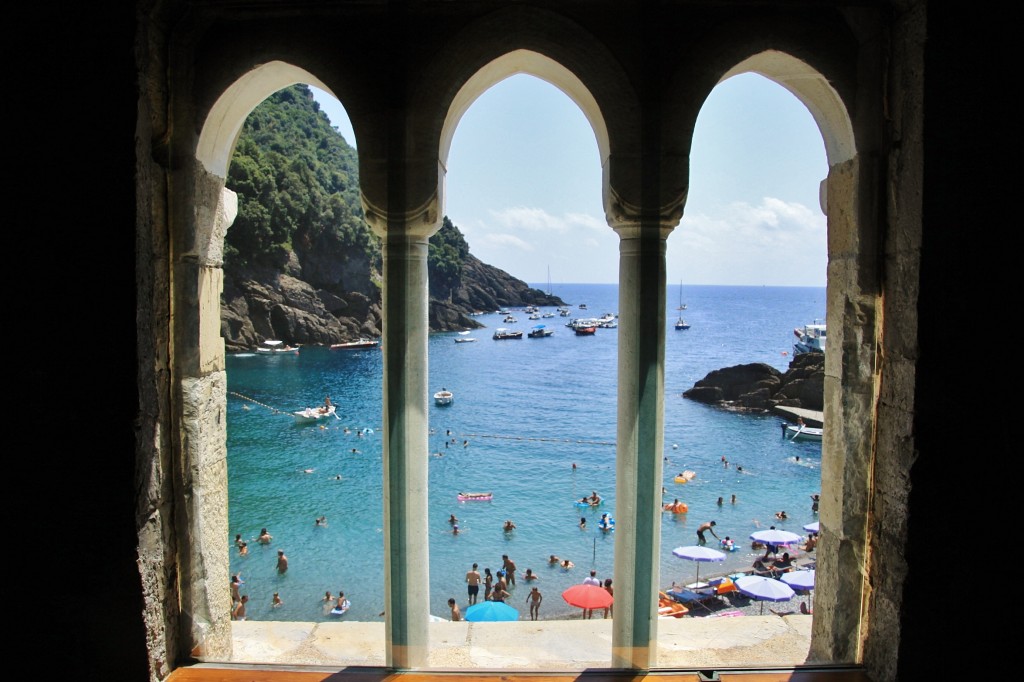 Foto: Abadia de San Fructuoso - Camogli (Liguria), Italia