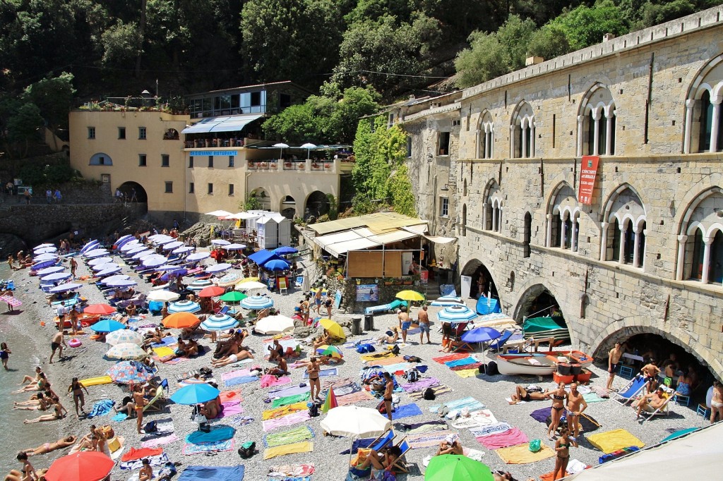 Foto: Abadía de San Fructuoso - Camogli (Liguria), Italia