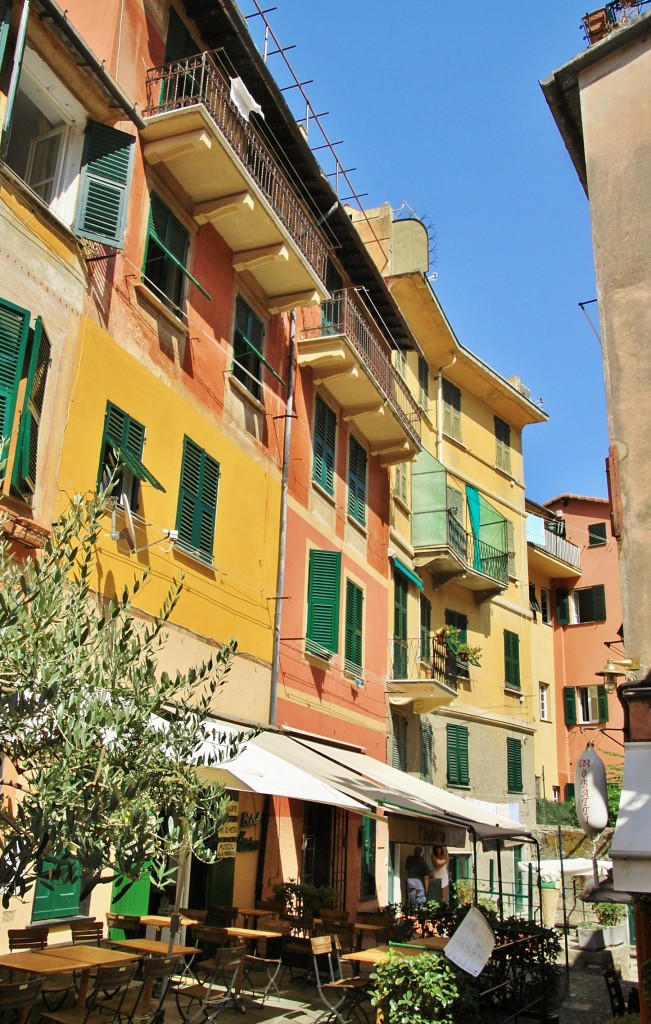 Foto: Vista del pueblo - Portofino (Liguria), Italia