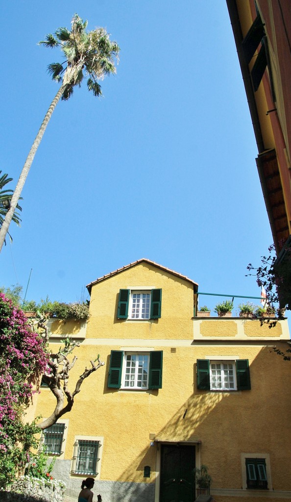 Foto: Vista del pueblo - Portofino (Liguria), Italia