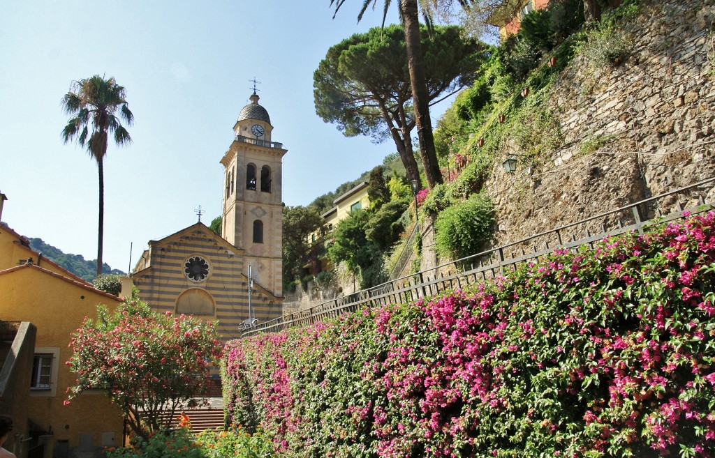 Foto: Vista del pueblo - Portofino (Liguria), Italia