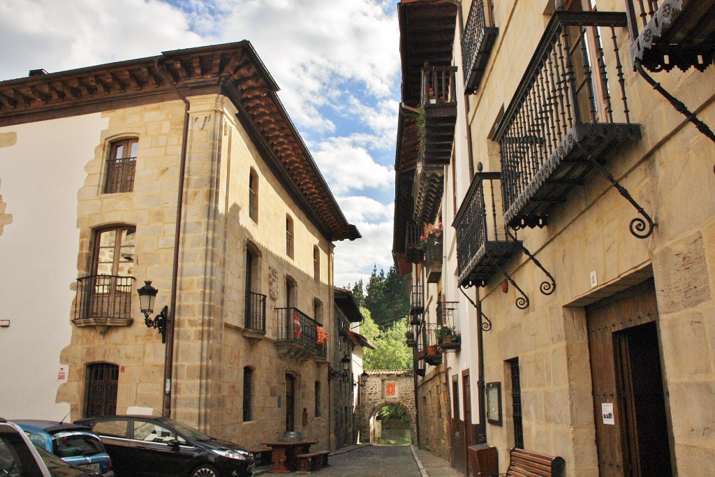 Foto: Centro histórico - Leintz Gatzaga (Gipuzkoa), España