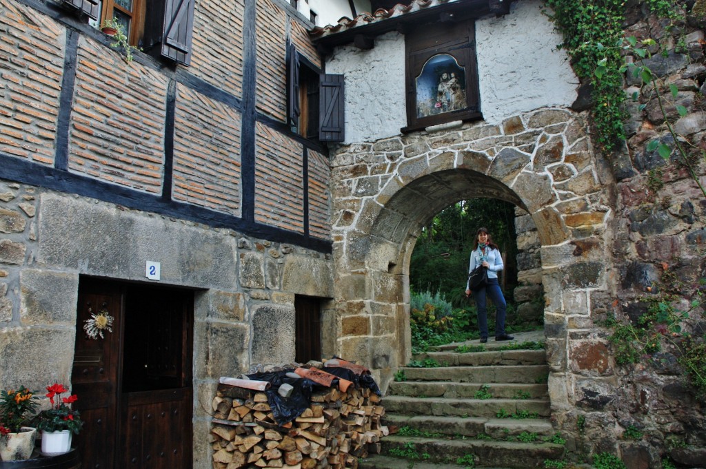 Foto: Centro histórico - Leintz Gatzaga (Gipuzkoa), España