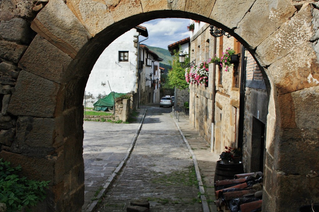 Foto: Centro histórico - Leintz Gatzaga (Gipuzkoa), España