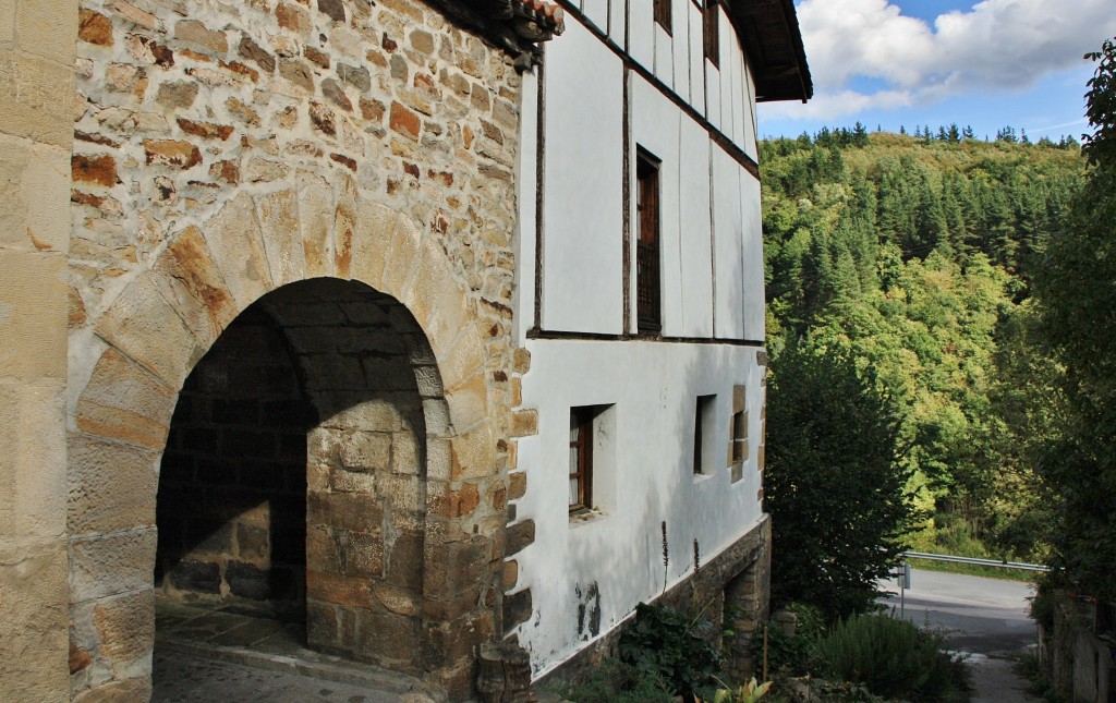 Foto: Centro histórico - Leintz Gatzaga (Gipuzkoa), España