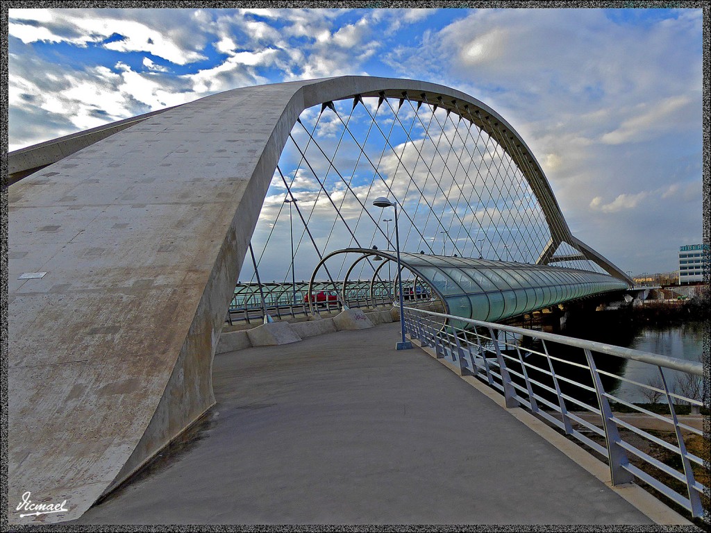 Foto: 150213-03 PUENTE 3er MILENIO - Zaragoza (Aragón), España