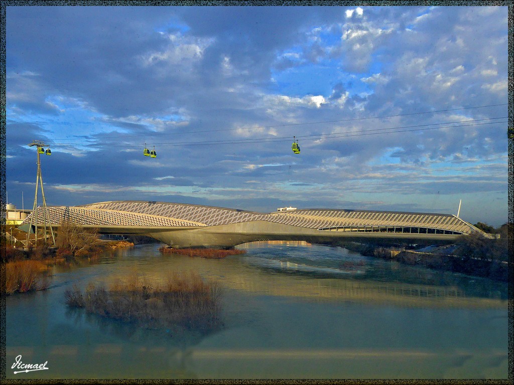 Foto: 150213-07 PUENTE 3er MILENIO - Zaragoza (Aragón), España