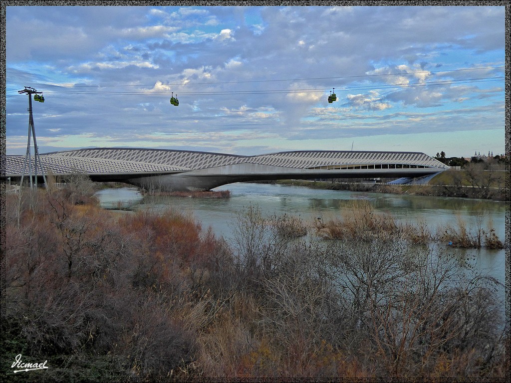 Foto: 150213-08 PUENTE 3er MILENIO - Zaragoza (Aragón), España