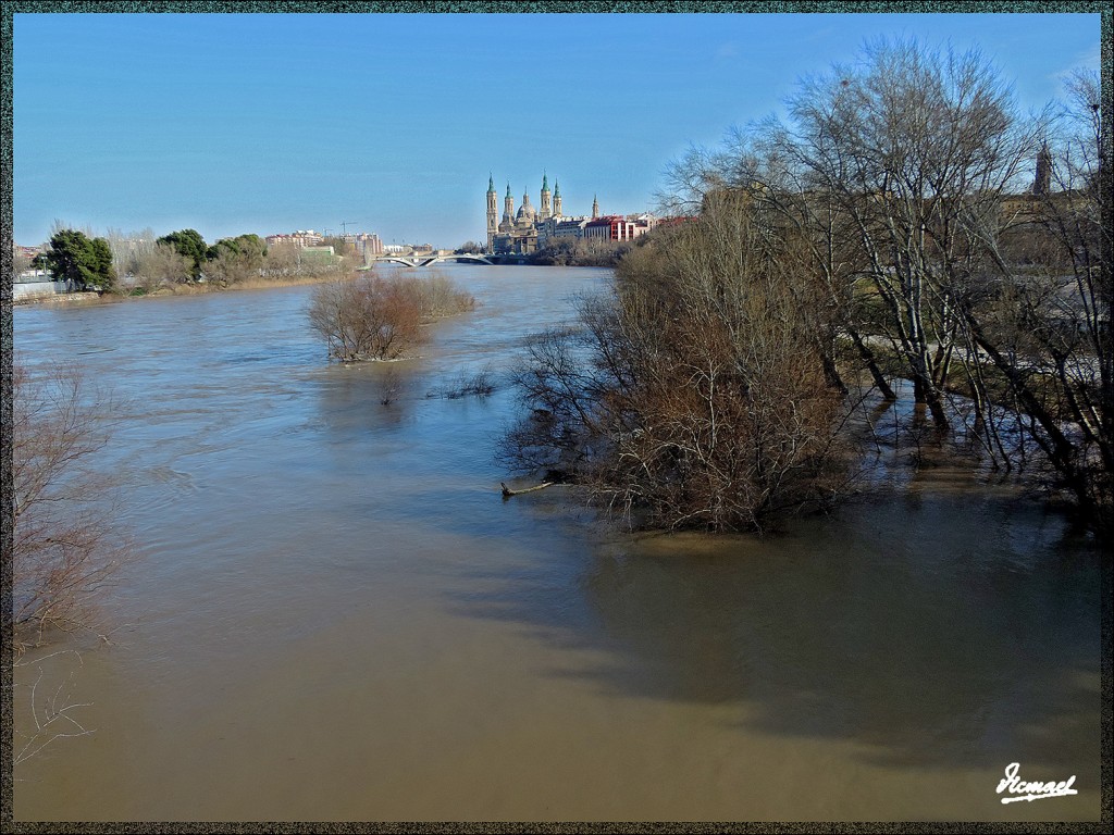 Foto: 150218-10 RIADA EN EL ,EBRO - Zaragoza (Aragón), España