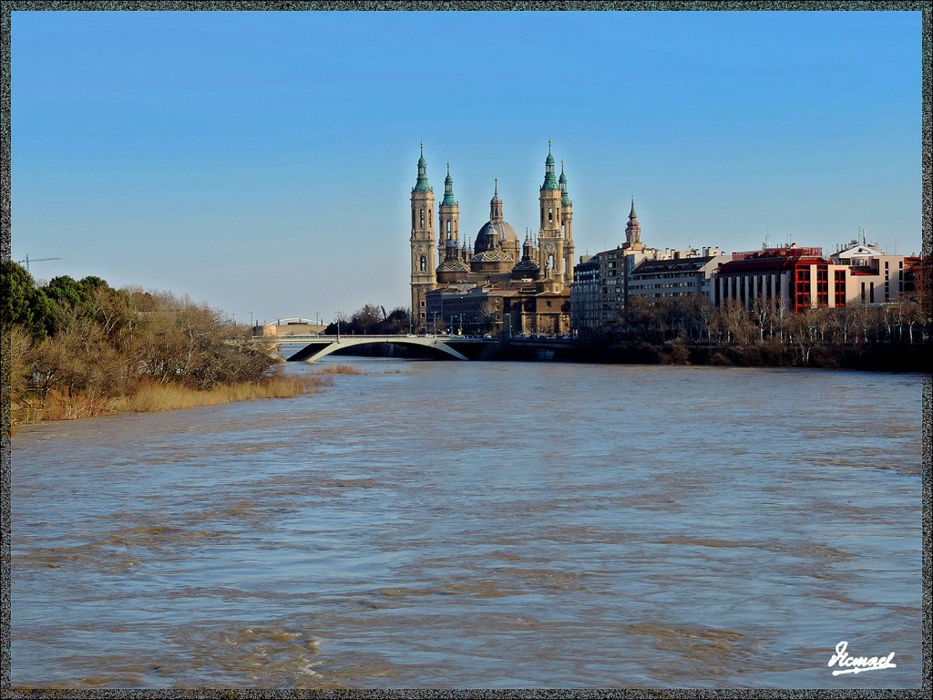 Foto: 150218-11 RIADA EN EL ,EBRO - Zaragoza (Aragón), España