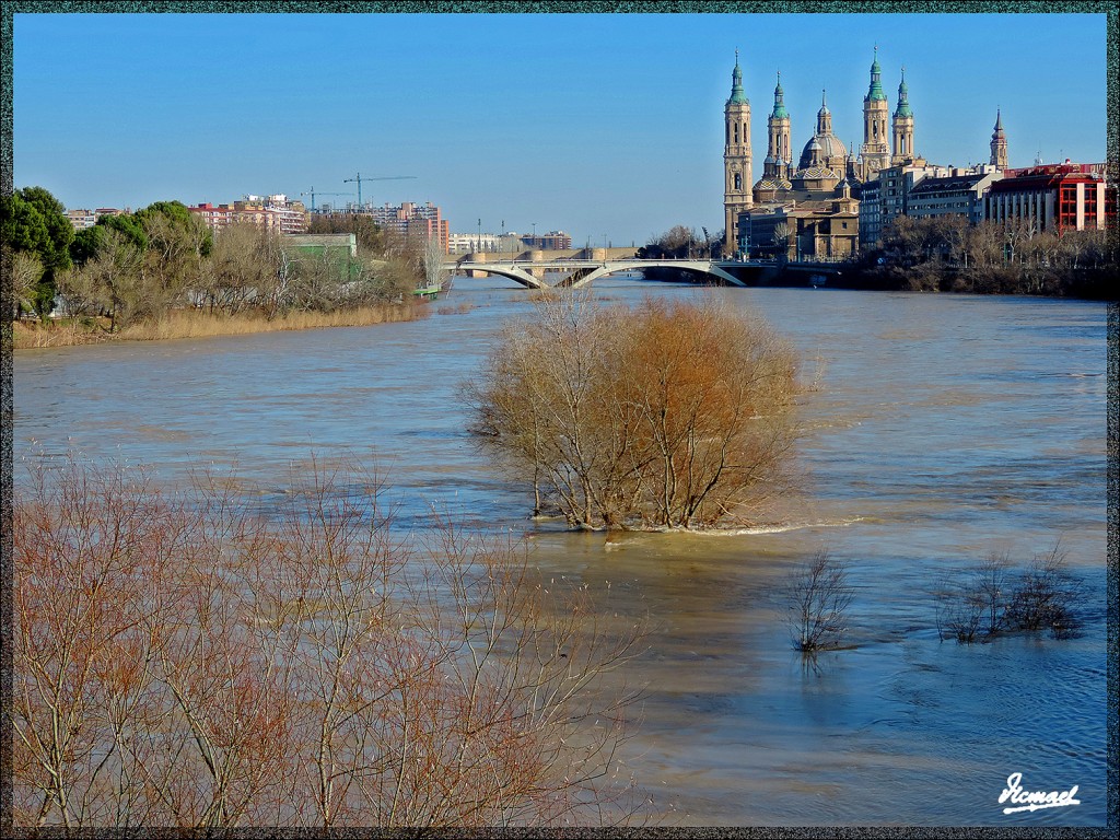 Foto: 150218-18 RIADA EN EL ,EBRO - Zaragoza (Aragón), España