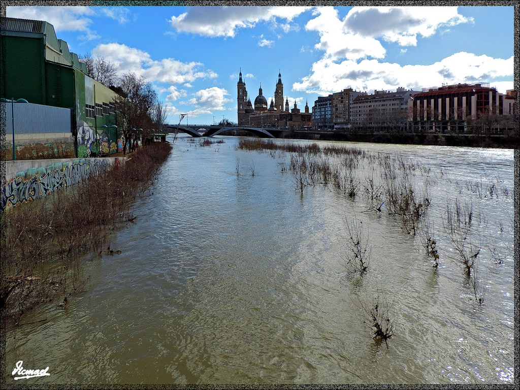 Foto: 150222-15 ZARAGOZA RIO EBRO - Zaragoza (Aragón), España