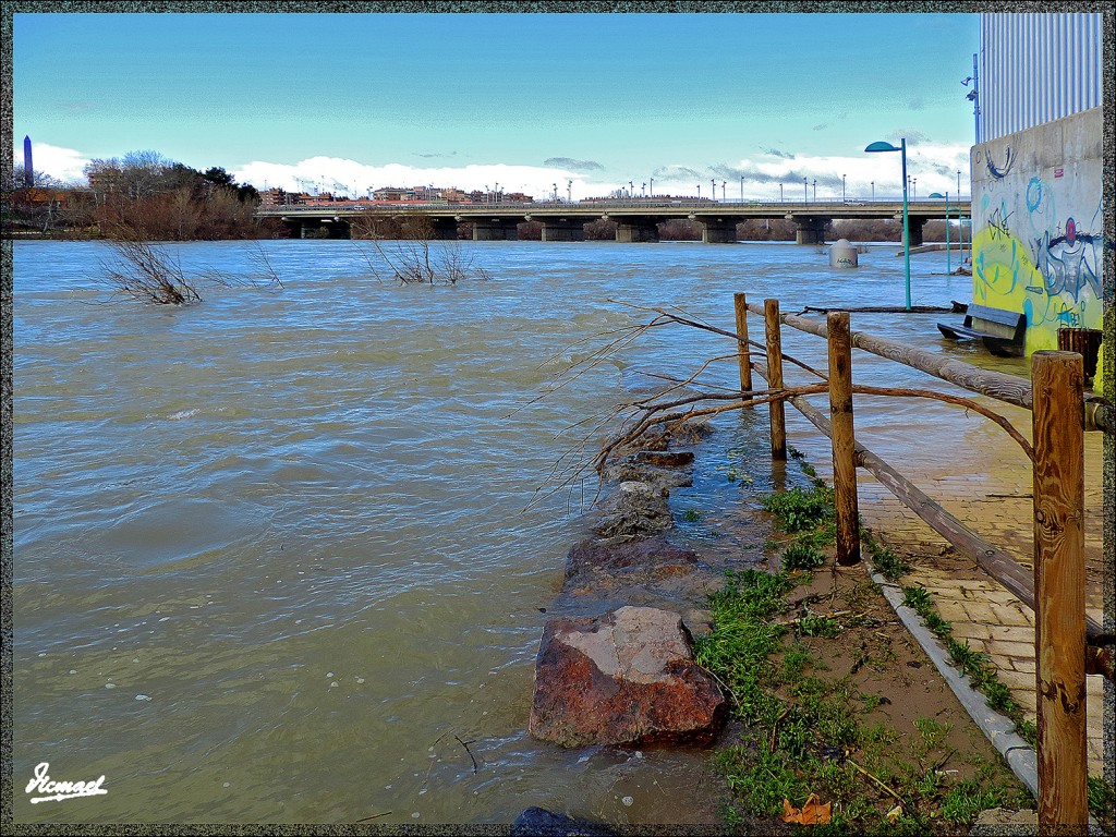 Foto: 150222-17 ZARAGOZA RIO EBRO - Zaragoza (Aragón), España