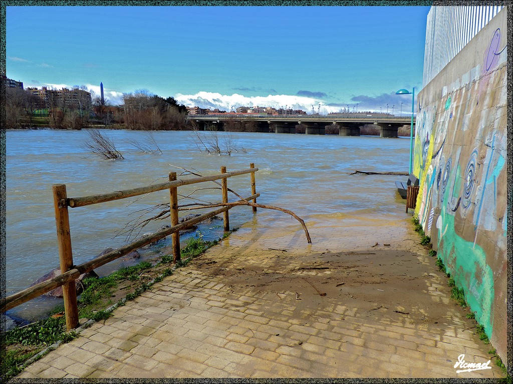 Foto: 150222-18 ZARAGOZA RIO EBRO - Zaragoza (Aragón), España