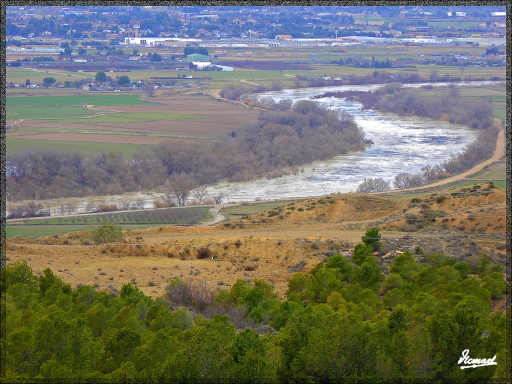 Foto: 150224-01 RIO EBRO EN JUSLIBOL - Zaragoza (Aragón), España